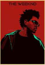 Load image into Gallery viewer, The Weeknd Vintage Kraft Paper Painting Poster And Print Alternative