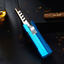 Load image into Gallery viewer, Turbo Metal Blue Flame Gas Lighter Spray Gun Kitchen Cooking Smoking