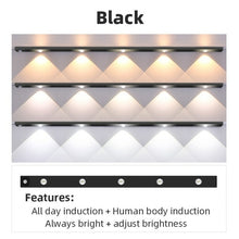 Load image into Gallery viewer, Ultra Thin Led Light Cabinet Lamp Pir Motion Sensor Wireless Usb
