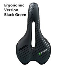Load image into Gallery viewer, WEST BIKING Bicycle Saddle with Tail Light Thicken Widen MTB Soft