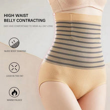 Load image into Gallery viewer, Waist Trainer Body Shaper Tummy Slimming Underwear High Waist Flat