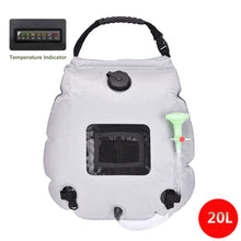 Load image into Gallery viewer, Water Bags 20l Outdoor Camping Hiking Solar Shower Bag Heating Camping