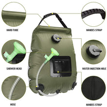 Load image into Gallery viewer, Water Bags 20l Outdoor Camping Hiking Solar Shower Bag Heating Camping
