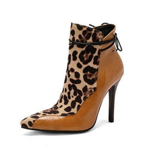 Load image into Gallery viewer, Women European and American Short Boots New Personality Stitching