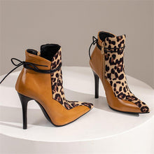 Load image into Gallery viewer, Women European and American Short Boots New Personality Stitching