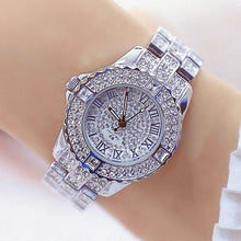Load image into Gallery viewer, Women Watches Diamond Gold Watch Ladies Wrist Watches Luxury Brand