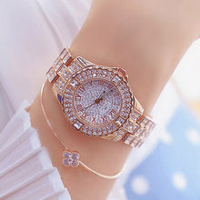 Load image into Gallery viewer, Women Watches Diamond Gold Watch Ladies Wrist Watches Luxury Brand