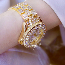 Load image into Gallery viewer, Women Watches Diamond Gold Watch Ladies Wrist Watches Luxury Brand