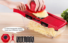 Load image into Gallery viewer, Stainless Steel 6 Blades Vegetable Slicer