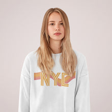 Load image into Gallery viewer, Womens NYC Retro 70's Crewneck Sweatshirt