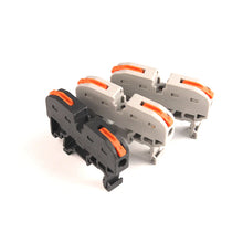 Load image into Gallery viewer, Ecommerce: 211 Quick Cable Connector Terminal Block - Din Rail Wire Splicing & Wiring
