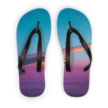 Load image into Gallery viewer, Flying Alone Adult Flip Flops
