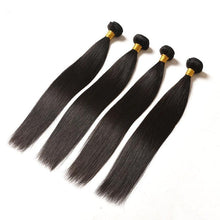 Load image into Gallery viewer, 10A Grade 1/3/4 Straight Brazilian 100% Human Hair Bundles Double Weft