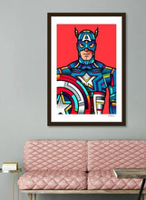 Load image into Gallery viewer, Captain America Frame