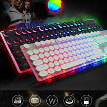Load image into Gallery viewer, Ninja Dragons BX9 LED Backlight Gaming USB Wired Keyboard Mouse Set