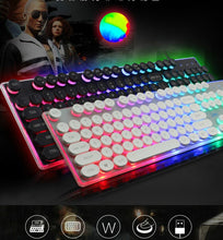 Load image into Gallery viewer, Ninja Dragons BX9 LED Backlight Gaming USB Wired Keyboard Mouse Set