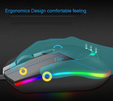 Load image into Gallery viewer, Ninja Dragons BX9 LED Backlight Gaming USB Wired Keyboard Mouse Set