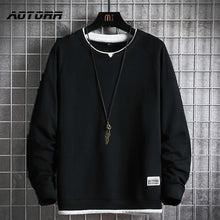 Load image into Gallery viewer, Oversized Black Sweatshirt