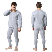 Load image into Gallery viewer, Men&#39;s 2-Piece Cotton Thermal Set with Shirt &amp; Pants
