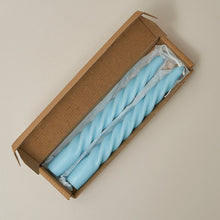 Load image into Gallery viewer, 2pc Spiral Candles Scented Candle Decorative Candles Taper Candles
