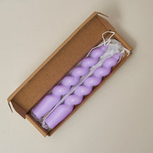 Load image into Gallery viewer, 2pc Spiral Candles Scented Candle Decorative Candles Taper Candles
