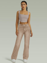 Load image into Gallery viewer, Straight Leg Jeans for Women,High Waisted Wide Leg Loose Microelastic Boyfried Denim Pants
