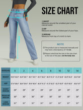 Load image into Gallery viewer, Straight Leg Jeans for Women,High Waisted Wide Leg Loose Microelastic Boyfried Denim Pants
