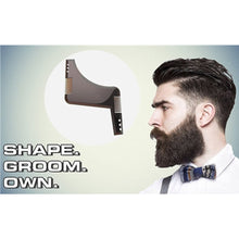 Load image into Gallery viewer, Beard Shaping Template Shower Salon Beard Shaving Shave Shaping Style
