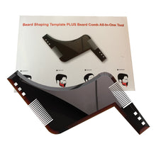 Load image into Gallery viewer, Beard Shaping Template Shower Salon Beard Shaving Shave Shaping Style
