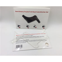 Load image into Gallery viewer, Beard Shaping Template Shower Salon Beard Shaving Shave Shaping Style
