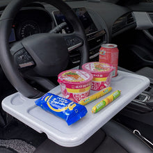 Load image into Gallery viewer, Car Table Steering Wheel Eat Work Cart Drink Food Coffee Goods Holder
