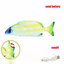 Load image into Gallery viewer, Cat Toys Electric Fish With USB Charging Built In Lithium Battery
