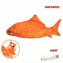 Load image into Gallery viewer, Cat Toys Electric Fish With USB Charging Built In Lithium Battery
