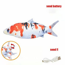 Load image into Gallery viewer, Cat Toys Electric Fish With USB Charging Built In Lithium Battery
