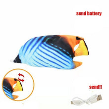 Load image into Gallery viewer, Cat Toys Electric Fish With USB Charging Built In Lithium Battery
