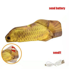 Load image into Gallery viewer, Cat Toys Electric Fish With USB Charging Built In Lithium Battery
