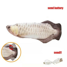 Load image into Gallery viewer, Cat Toys Electric Fish With USB Charging Built In Lithium Battery

