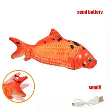 Load image into Gallery viewer, Cat Toys Electric Fish With USB Charging Built In Lithium Battery
