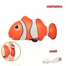 Load image into Gallery viewer, Cat Toys Electric Fish With USB Charging Built In Lithium Battery
