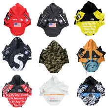 Load image into Gallery viewer, Dog Clothes Raincoat Hoodie Jacket | Large Windbreaker Dogs |
