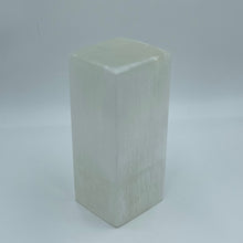 Load image into Gallery viewer, Rectangular Selenite Crystal Lamp Prime
