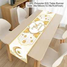 Load image into Gallery viewer, Ramadan Table Decorations | Table Runner Eid Mubarak | Muslim
