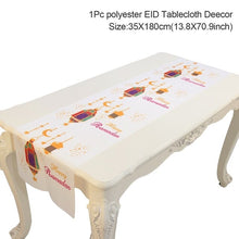 Load image into Gallery viewer, Ramadan Table Decorations | Table Runner Eid Mubarak | Muslim
