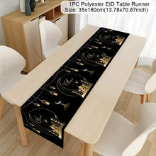 Load image into Gallery viewer, Ramadan Table Decorations | Table Runner Eid Mubarak | Muslim
