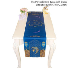 Load image into Gallery viewer, Ramadan Table Decorations | Table Runner Eid Mubarak | Muslim
