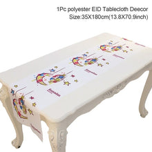 Load image into Gallery viewer, Ramadan Table Decorations | Table Runner Eid Mubarak | Muslim
