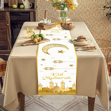 Load image into Gallery viewer, Ramadan Table Decorations | Table Runner Eid Mubarak | Muslim
