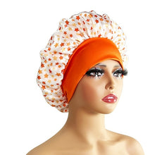 Load image into Gallery viewer, New Satin Bonnet Silk Night Sleeping Cap For Women Curly Braid Hair
