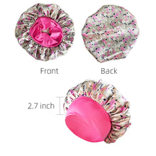 Load image into Gallery viewer, New Satin Bonnet Silk Night Sleeping Cap For Women Curly Braid Hair
