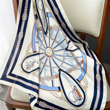 Load image into Gallery viewer, Beach Sunscreen New Style Kerchief Luxury Design Square Scarves Women
